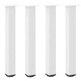 Console Table Legs 4 pcs White 72-74 cm Steel 4012469