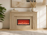 Fireplace with LED Strip Sonoma 63 x 20 x 54.5 cm 8021097