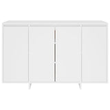 ZNTS Sideboard White 120x41x75 cm Engineered Wood 809602