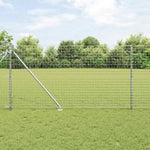 Fence Post Other 26 pcs Silver 3.2 x 3.2 x 160 cm Steel 3350211