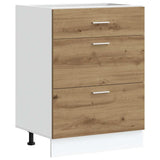 Kitchen Base Cabinet Lyon Artisan Oak Engineered Wood 854258