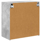 TV Wall Cabinet Concrete Grey 59.5 x 31 x 60 cm Engineered Wood 892352