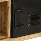 Coffee Table 90x50x36 cm Solid Rough Wood Mango 4013555