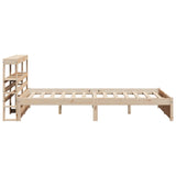 Bed Frame with Headboard without Mattress 140x190 cm 3305987