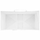 Paper Bags 250 pcs with Handles White 32x17x44 cm 4101622