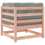 ZNTS 9 Piece Garden Sofa Set with Cushions Solid Wood Douglas Fir 3299360
