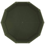 Planter Olive Green 90 x 90 x 50 cm Steel 883755