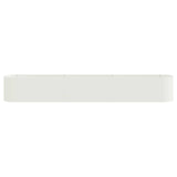 Raised Garden Bed White 280 x 40x 40 cm 8011699