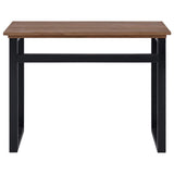 Desk Natural Solid Teak Wood 100 x 45 x 75cm 42026899
