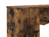 Fireplace Surround Smoked Oak 102 x 20 x 102 cm Engineered Wood 8006638