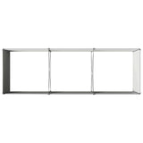 Raised Garden Bed Anthracite 240 x 80 x 55 cm cold-rolled steel 8006411