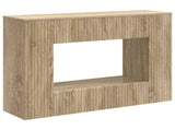 Console Table Sonoma Oak 101 x 29 x 74 cm Engineered Wood 899879