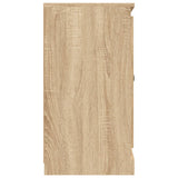 Sideboard Sonoma Oak 70x35.5x67.5 cm Engineered Wood 816187