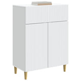 Sideboard with Drawer White 66 x 34.5 x 90 cm Engineered Wood 894635