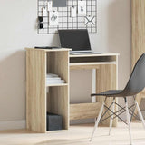 Desk with Shelves Sonoma Oak 84x40x78 cm Engineered Wood 860447