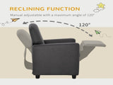 2 in 1 design Kids Sofa Armchair with Footrest for Children Playroom Bedroom Living Room, 55 x 50 x T3398P347643
