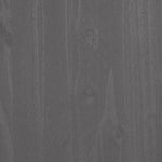 TV Cabinet HAMAR Light Grey 106x40x40 cm Solid Wood Pine 340471