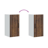 Kitchen Wall Cabinet Lucca Smoked Oak Engineered Wood 853782