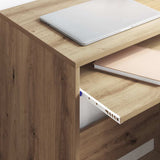 Desk with Drawer Artisan Oak 77.5 x 43 x 79 cm Engineered Wood 869521