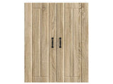 Wall Cabinet LUCCA Sonoma Oak 60 x 31 x 100 cm Engineered Wood 885137