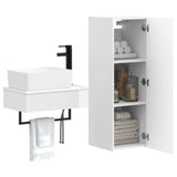 Bathroom Furniture Set 2 pcs High Gloss White 3406107