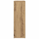 Book Cabinet Artisan Oak 50x25x80 cm Engineered Wood 855781