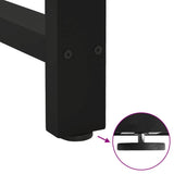 Bar Table Legs Black 2 pcs 50x cm Steel 4013352