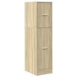 Apothecary Cabinet Sonoma Oak 30x41x118 cm Engineered Wood 855162