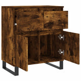 Sideboard Smoked Oak 60x35x70 cm Engineered Wood 831129