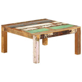 Coffee Table 80x80x40 cm Solid Reclaimed Wood 338030