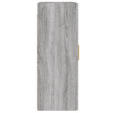 Wall Mounted Cabinets 2 pcs Grey Sonoma Engineered Wood 3197879