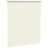Roller Blind Blackout Off White 125x150 cm Fabric Width 121.6 cm Polyester 4011653