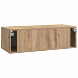 Wall-Mounted TV Cabinet Artisan Oak 98 x 41 x 30 cm 898534