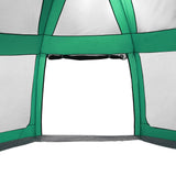 Pool Tent with Removable Fly & Mesh Walls Sea Green 612x612 cm 4100638