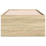 Daybed with Drawers without Mattress Sonoma Oak 90x200 cm 3280876
