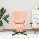 Egg Chair Pink 63 x 73 x 90 cm Fabric 42002770