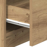 Bedside Cabinets 2 pcs with 2 Drawers Artisan Oak 40x36x50 cm 858802