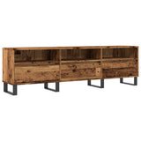 TV Cabinet Old Wood 150x30x44.5 cm Engineered Wood 857193