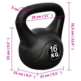 kettlebell 16 kg 90393