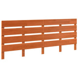 Headboard Wax Brown 200.5 x 3 x 80 cm Solid Pine Wood 844449