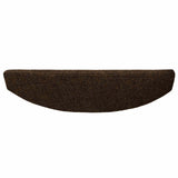 Self-adhesive Stair Mats 15 pcs Brown 80 x 24.5 x 3.5 cm 42038671