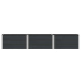 Garden Raised Bed Black 300 x 50 x 54 cm 42038992