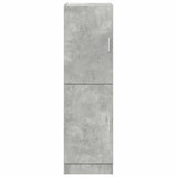 Kitchen Cabinet Concrete Grey 38x41.5x131.5 cm Engineered Wood 860115
