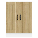 Sink Base Cabinet Lucca Sonoma Oak Engineered Wood 853680