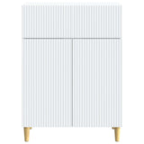 Sideboard with Drawer White 66 x 34.5 x 90 cm Engineered Wood 894635
