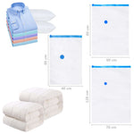 ZNTS Vacuum Travel Storage Bags Clothing Bags 80x60 cm 50 pcs 51334