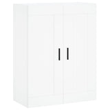 Highboard White 69,5x34x180 cm Engineered Wood 3200017