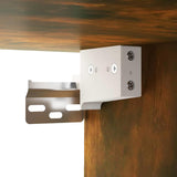 Wall Cabinets 2 pcs Smoked Oak 100x36,5x35 cm Engineered Wood 3115665