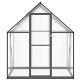 ZNTS Greenhouse with Base Frame Anthracite 169x114x195 cm Aluminium 4005824