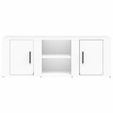 TV Cabinet White 100x31.5x35 cm Engineered Wood 819428